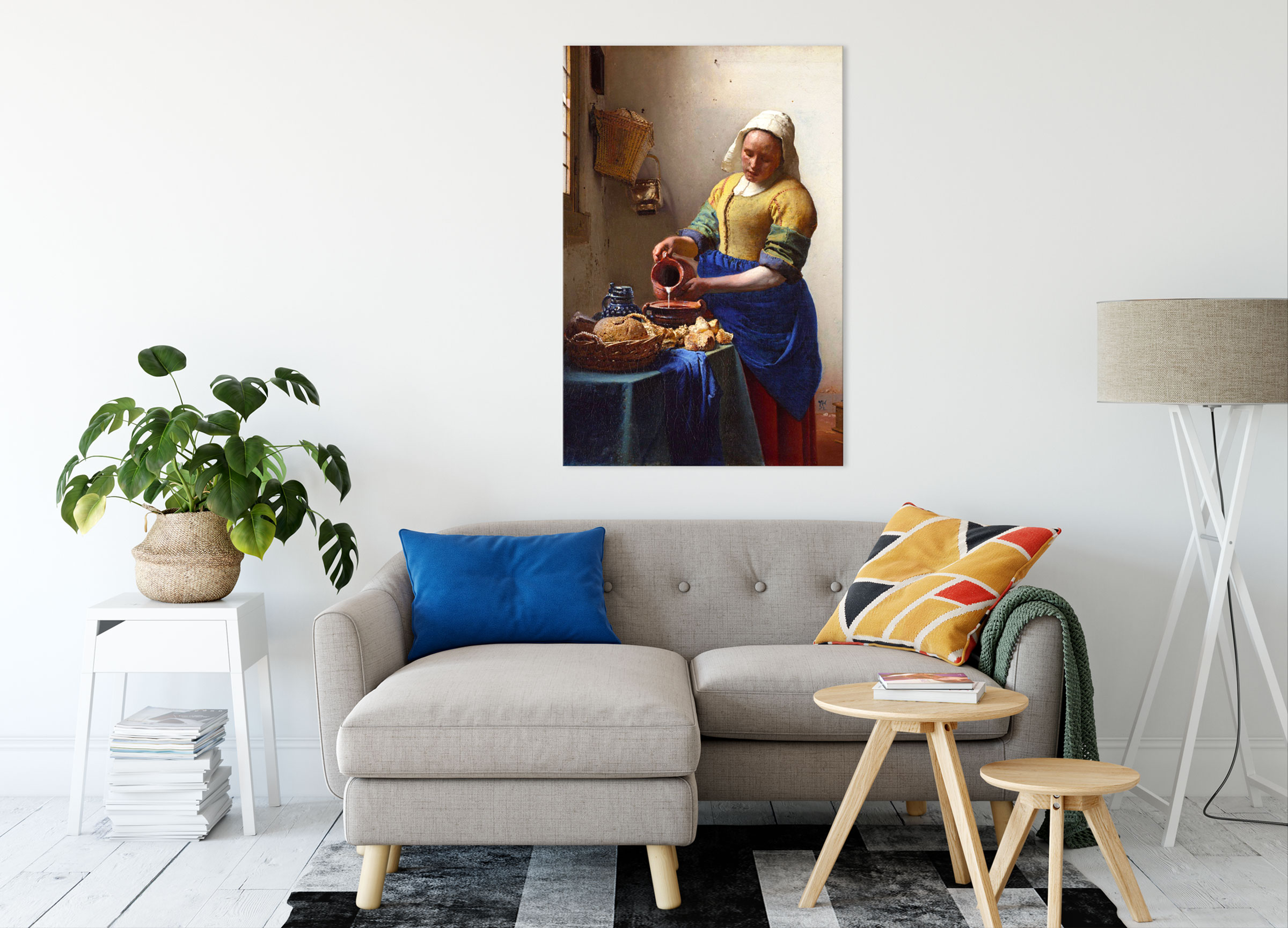 | The Vermeer Canvas John Picture, Milkmaid, eBay Art -